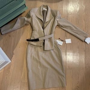 NWT Calvin Klein Skirt Suit